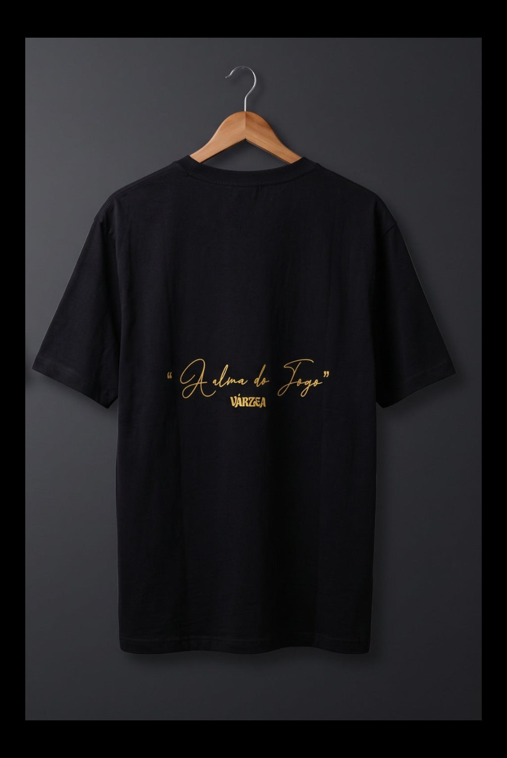 Camiseta Várzea negra
