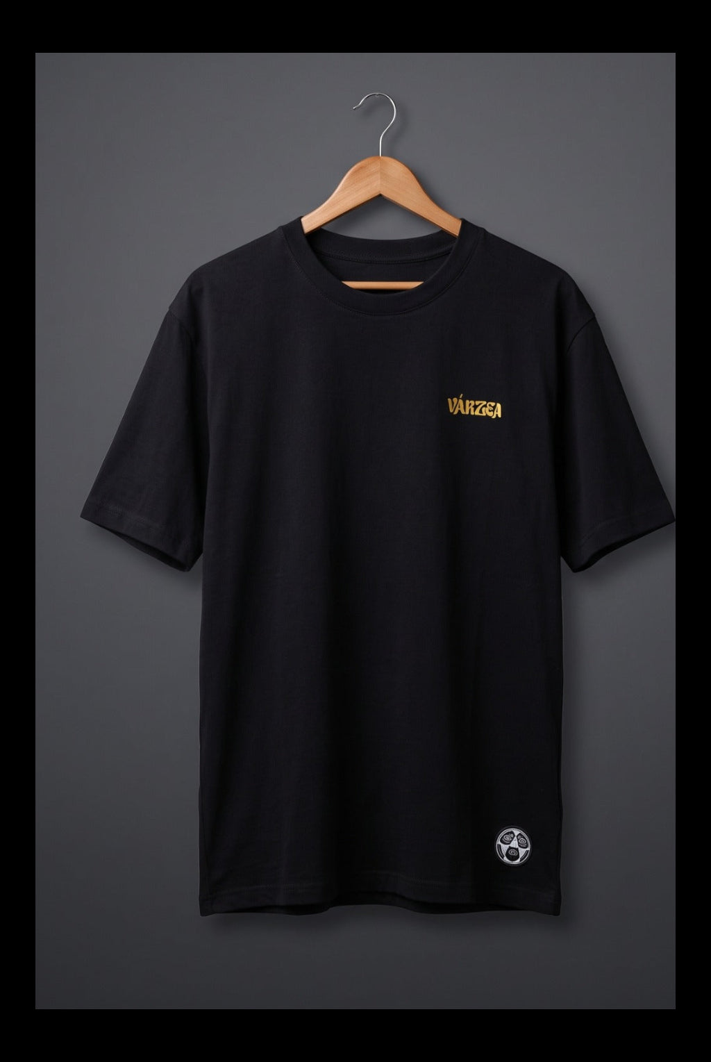 Camiseta Várzea negra
