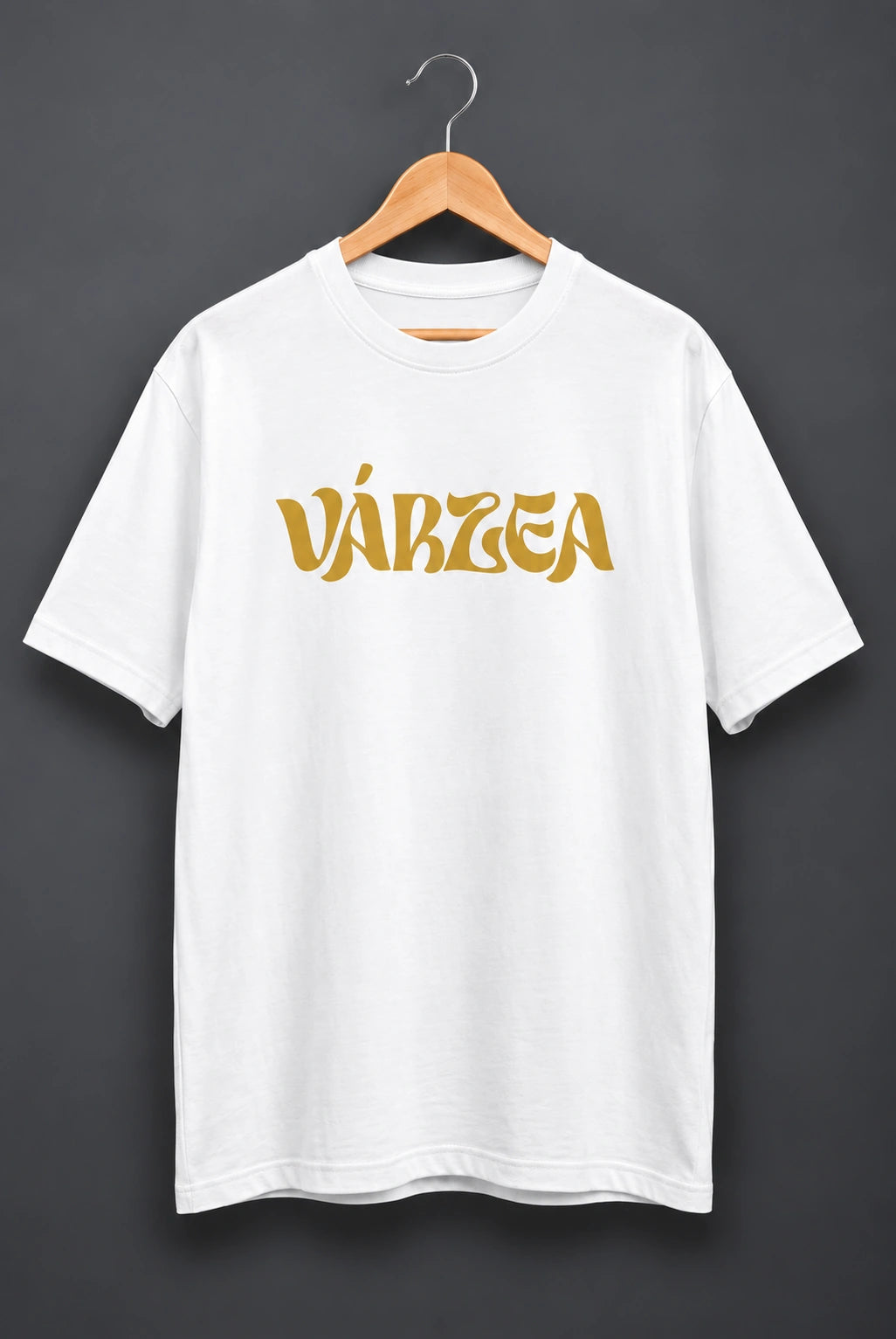 Camiseta Várzea blanca, frente